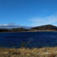 Panorama of the lake at Ottawa Sands Park